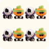 Skid And Pump Plush 4PCS