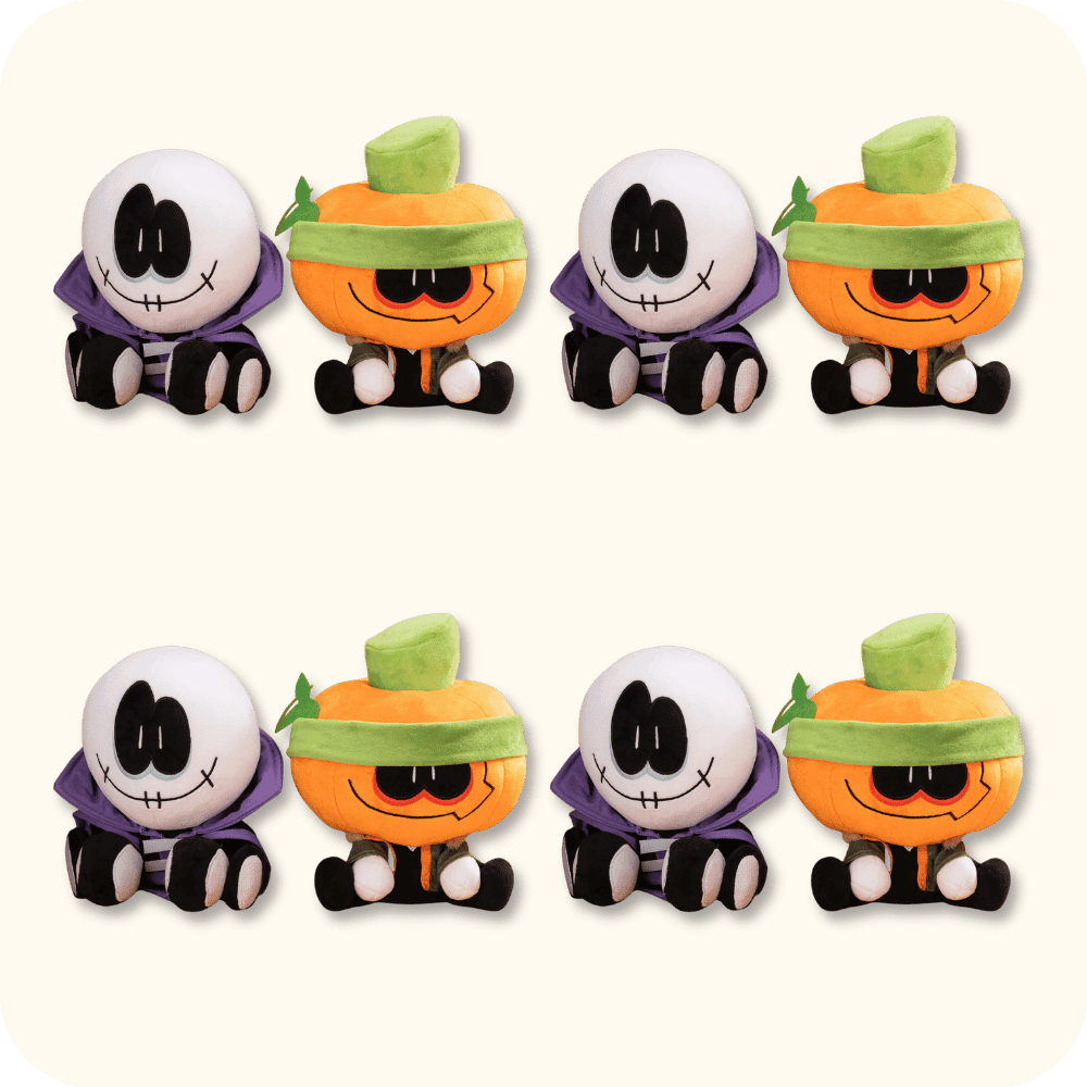 Skid And Pump Plush 4PCS Skid And Pump Plush 4PCS